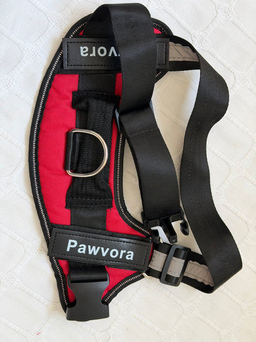 Pawvora™ Reflective No-Pull Dog Harness | Adjustable & Breathable for Small to Large Dogs